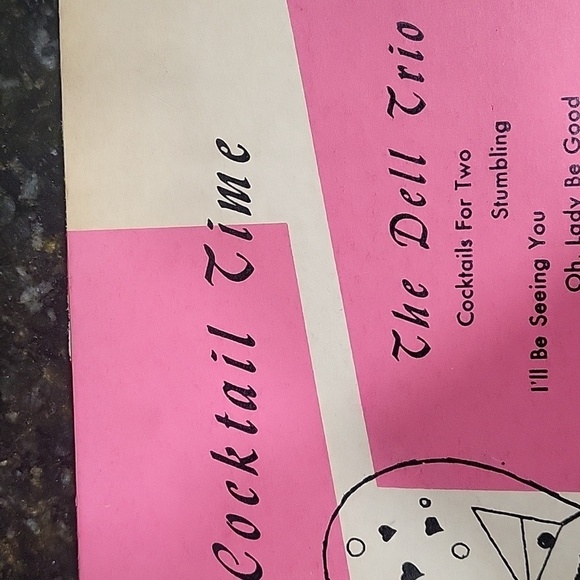 Record Cocktail Time The Dell Trio - Picture 2 of 7